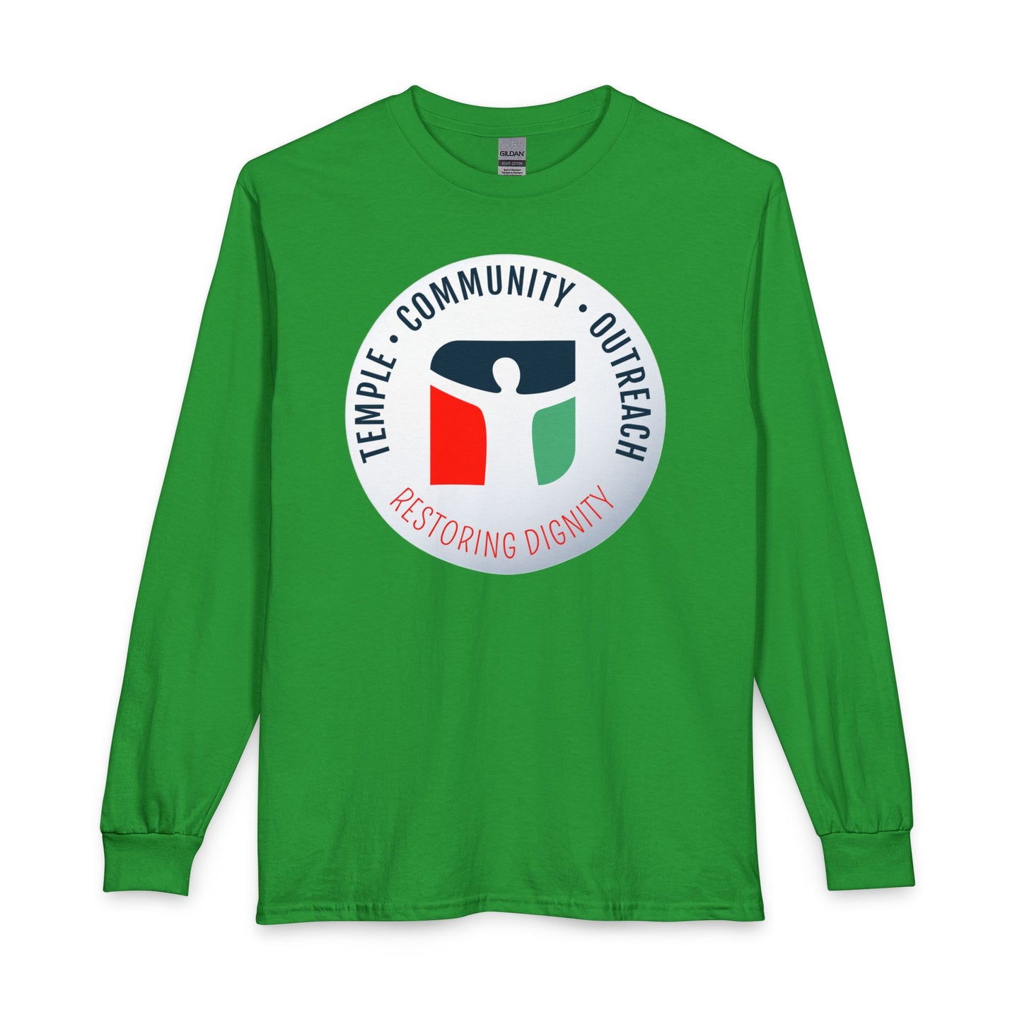 Temple • Community • Outreach “Restoring Dignity” Long Sleeve Tee
