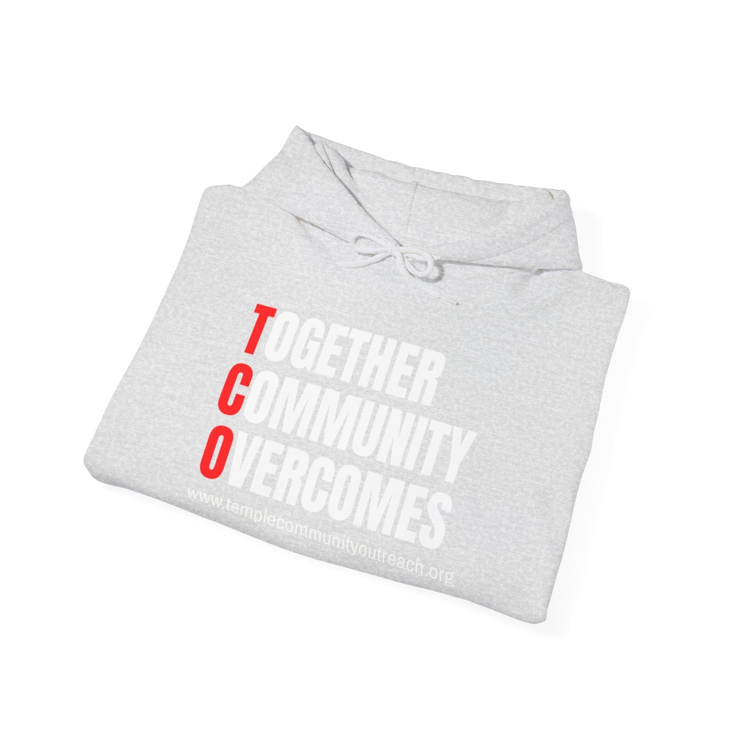 Community Outreach Hoodie — TCO Temple Volunteer Pullover