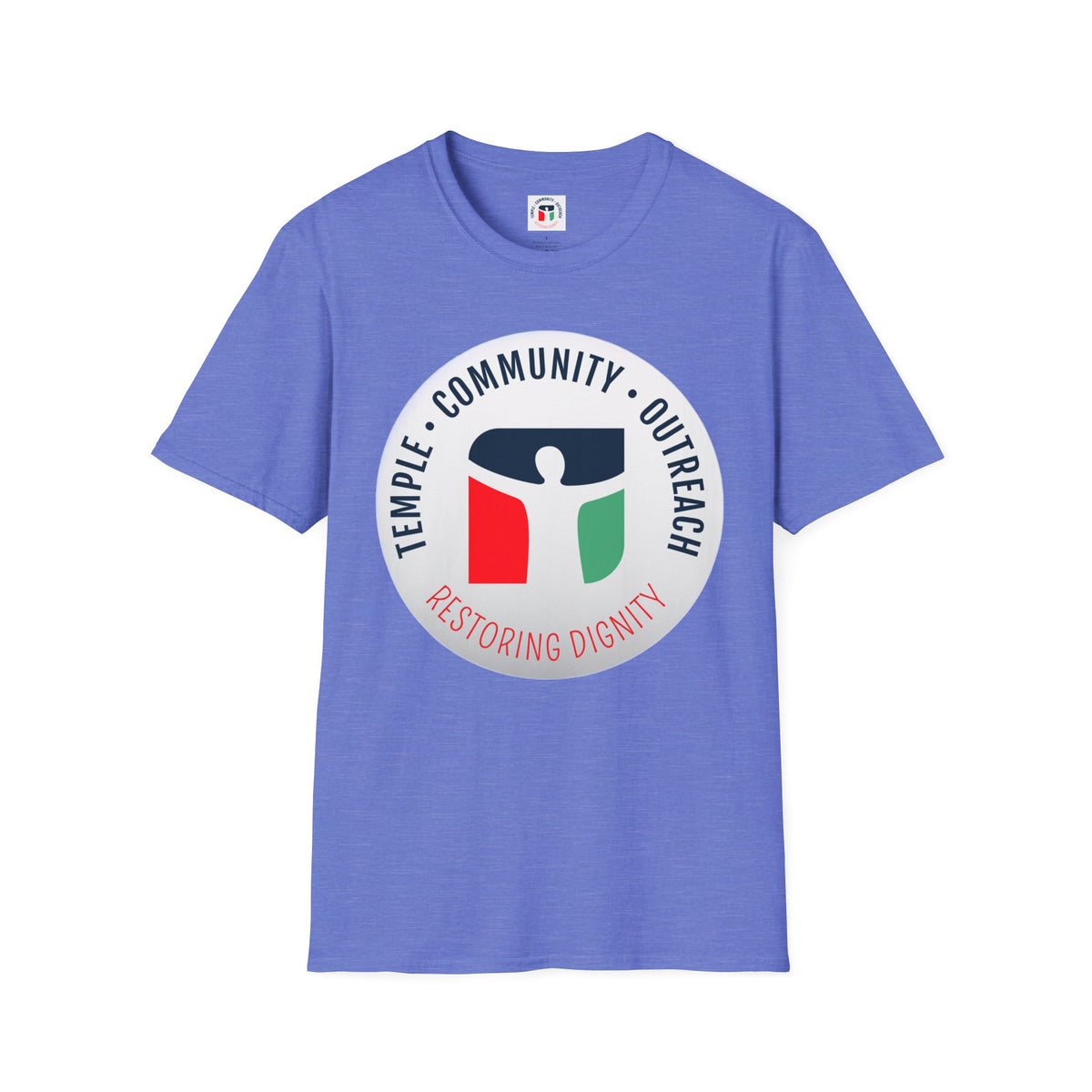 Unisex Softstyle T-Shirt - Community Outreach Design - Restoring Dignity