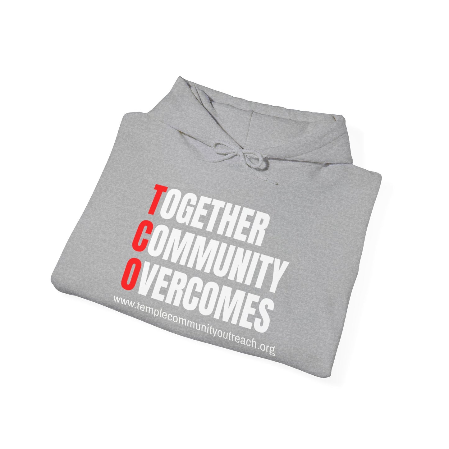 Community Outreach Hoodie — TCO Temple Volunteer Pullover