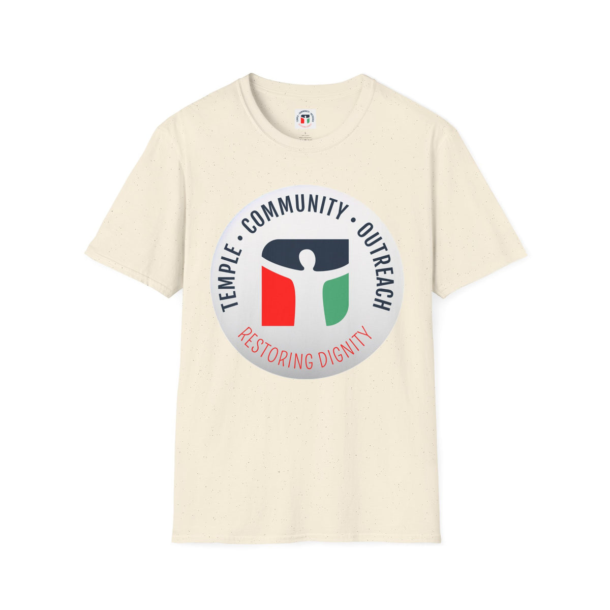 Unisex Softstyle T-Shirt - Community Outreach Design - Restoring Dignity